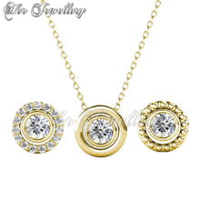 Swarovski Crystals Tri Estilo Pendant (3 Styled) - Her Jewellery