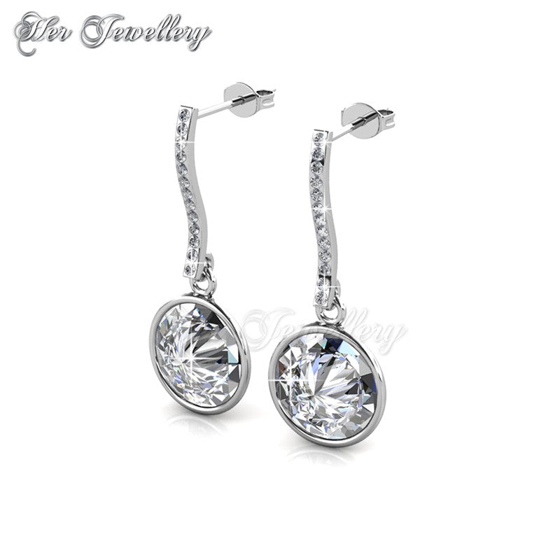 Swarovski Crystals Messiah Earrings - Her Jewellery