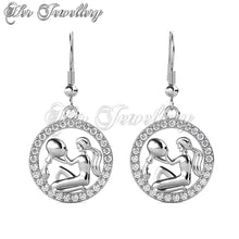 12 Horoscope Circlet Hook Earrings (12 Months)