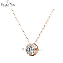 Swarovski Crystals Ellery 18K Rose Gold Diamond Necklace - Her Jewellery