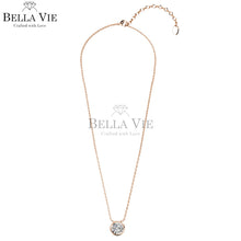 Swarovski Crystals Ellery 18K Rose Gold Diamond Necklace - Her Jewellery