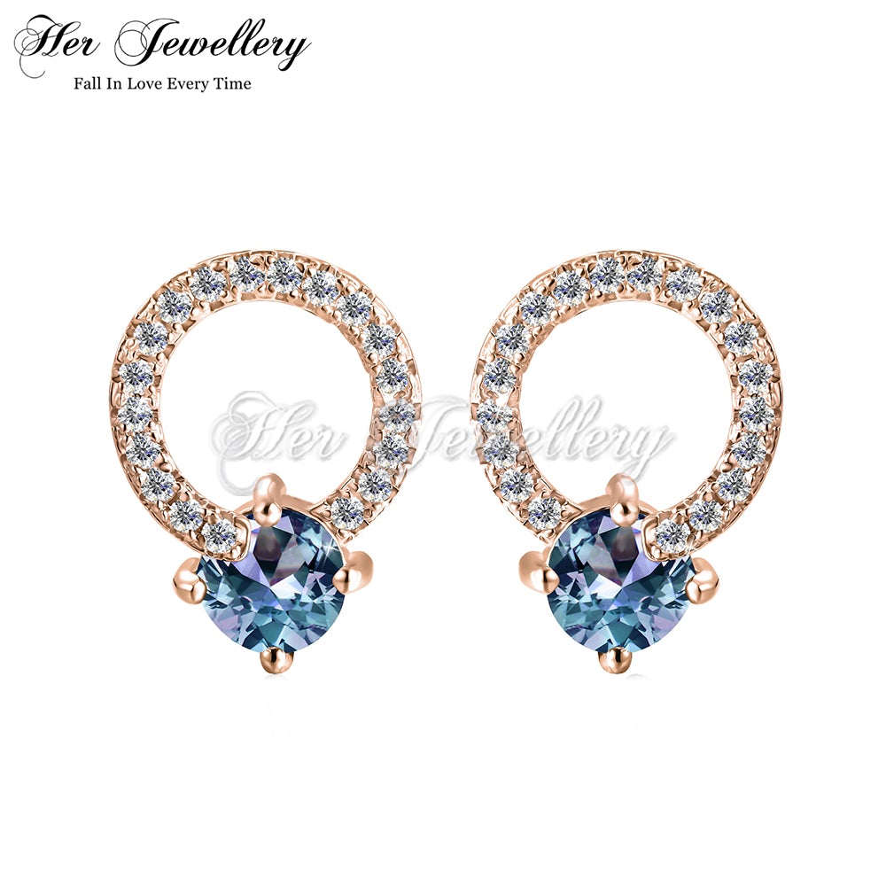 Circlet Alexandrite Earrings