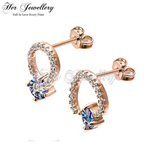 Circlet Alexandrite Earrings