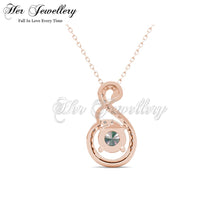 Aurora Swan Alexandrite Pendant