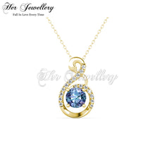 Aurora Swan Alexandrite Pendant