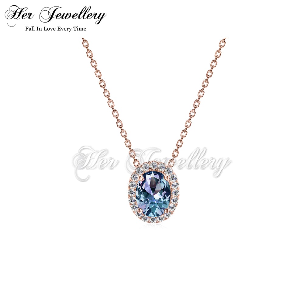 Elegant Oval Alexandrite Pendant