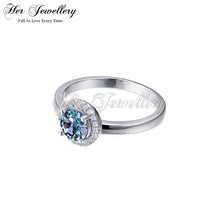Solnechno Round Alexandrite Ring