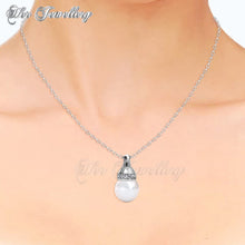 Swarovski Crystals Annie Pearl Pendant - Her Jewellery