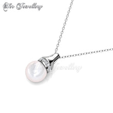Swarovski Crystals Annie Pearl Pendant - Her Jewellery