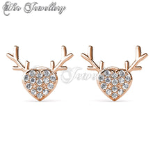 Antlers Love Earrings