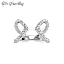 Swarovski Crystals Aurora Ring - Her Jewellery