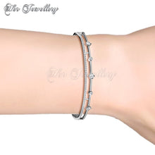 Blossom Crystal Bangle