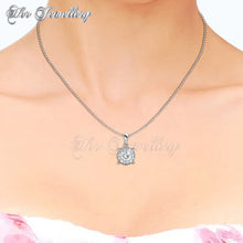 Swarovski Crystals Boat Wheel Pendant - Her Jewellery