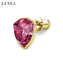 Triangle Crystal Brooch