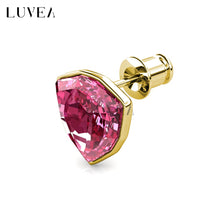 Triangle Crystal Brooch