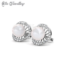 Swarovski Crystals Chloe Pearl Set - Her Jewellery