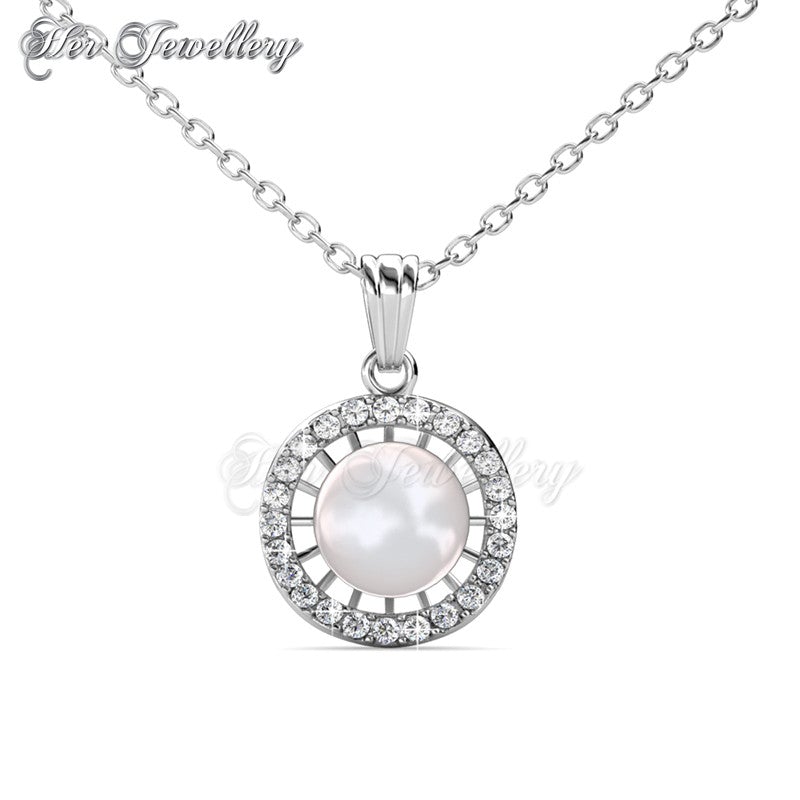 Swarovski Crystals Chloe Pearl Set - Her Jewellery