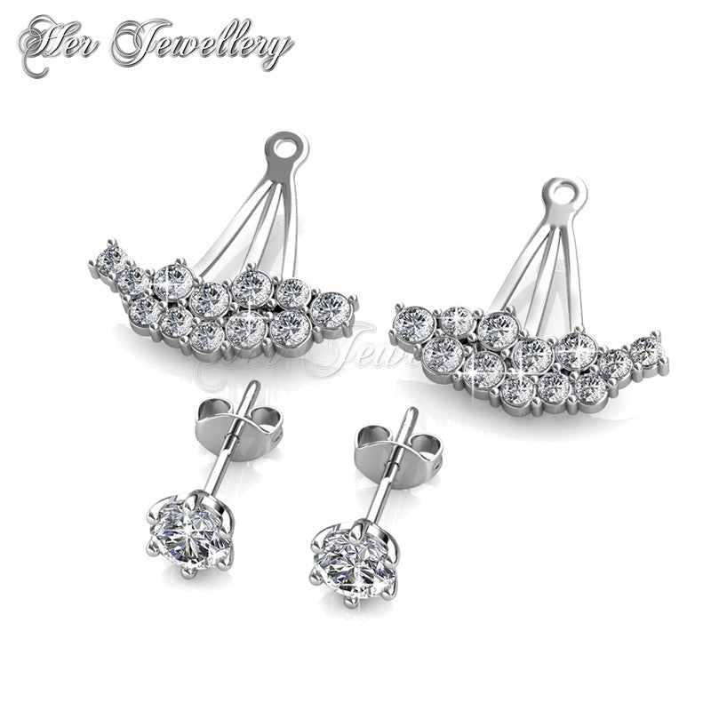 Swarovski Crystals Claire Earrings - Her Jewellery