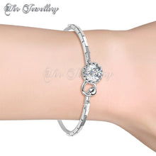 Swarovski Crystals Crystal Crown Bangle - Her Jewellery