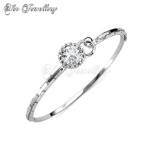 Swarovski Crystals Crystal Crown Bangle - Her Jewellery