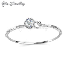 Swarovski Crystals Crystal Crown Bangle - Her Jewellery