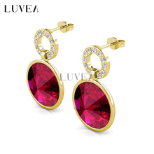 Allure Round Earrings