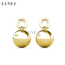 Allure Round Earrings