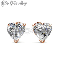 Belle Heart Earrings