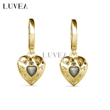 Callista Heart Earrings