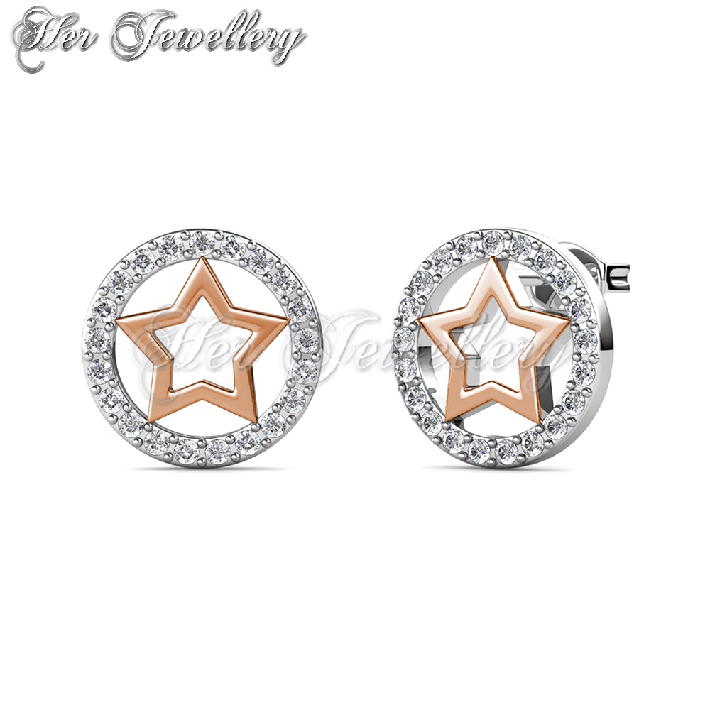 Circlet Star Earrings