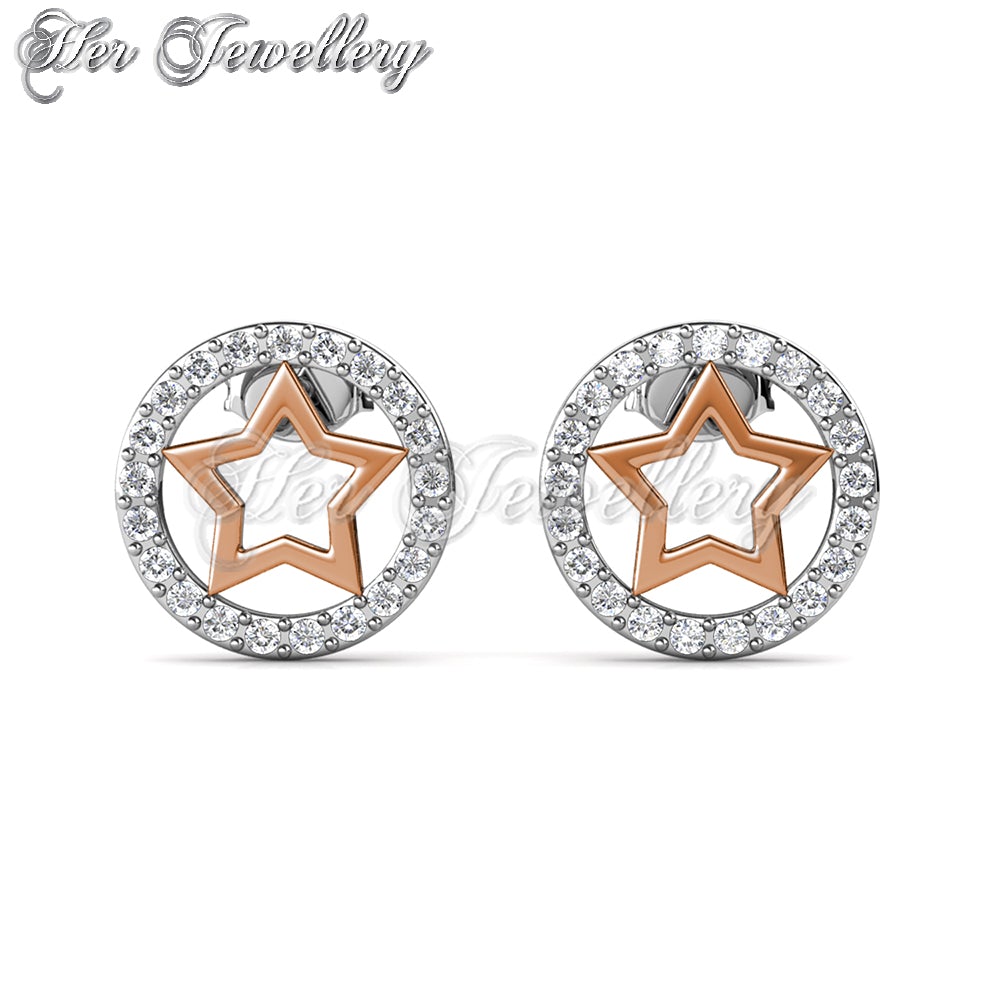 Circlet Star Earrings