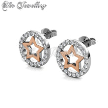 Circlet Star Earrings