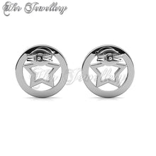 Circlet Star Earrings