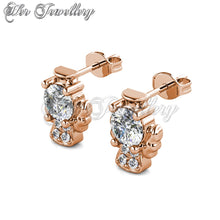 Crystal Angel Earrings