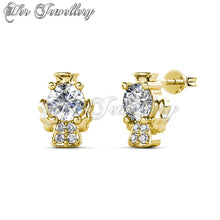 Crystal Angel Earrings