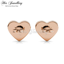 Crystal Heart Earrings