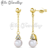 Dangling Elegant Pearl Earrings