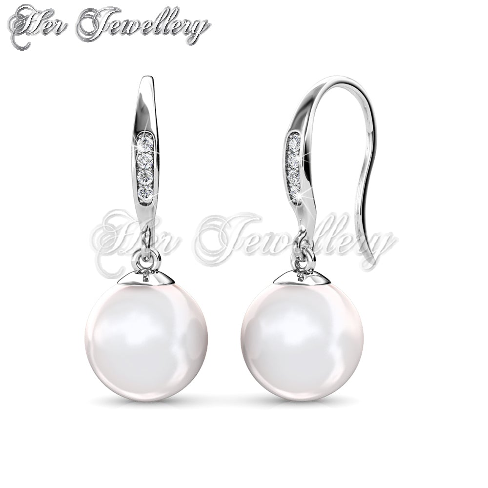 Pearl Hook Earrings‏