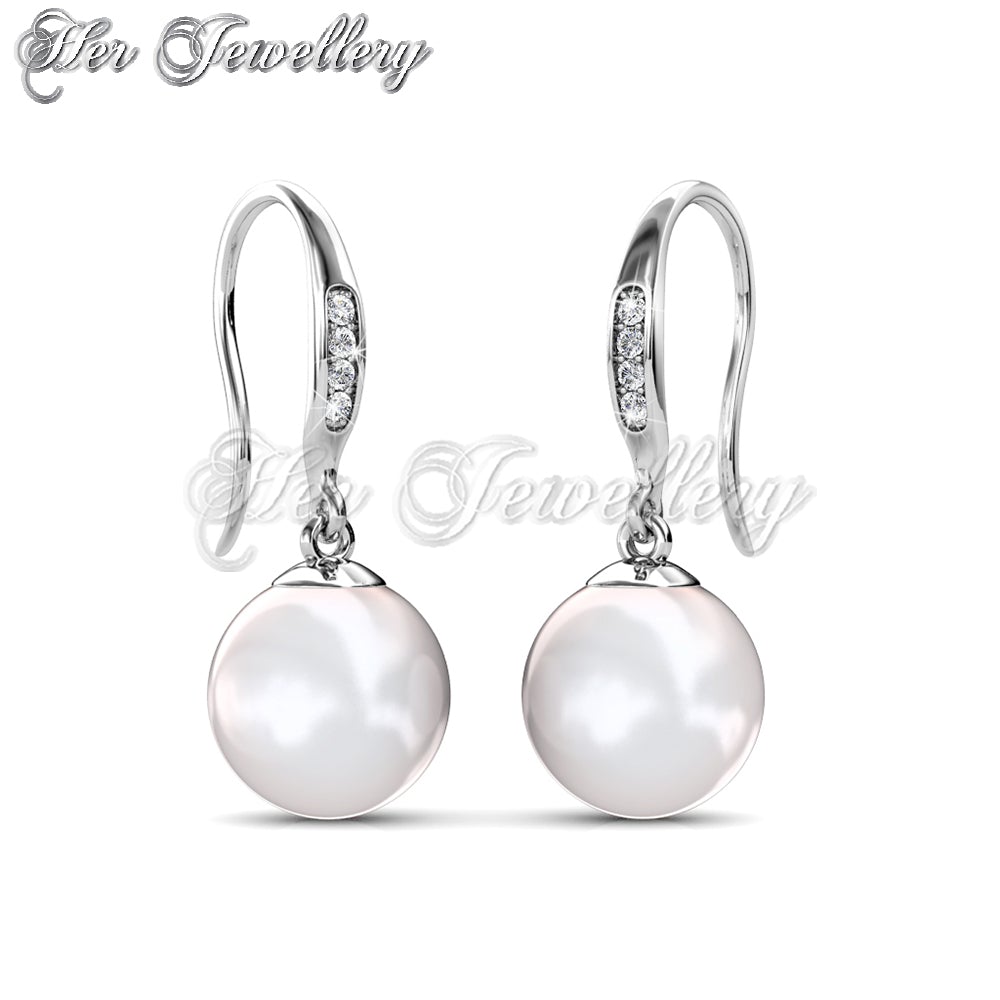 Pearl Hook Earrings‏