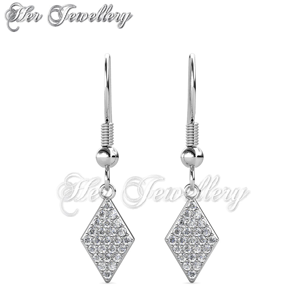 Rhombus Hook Earrings