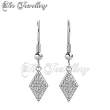 Rhombus Hook Earrings