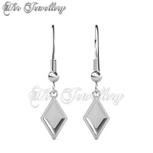 Rhombus Hook Earrings