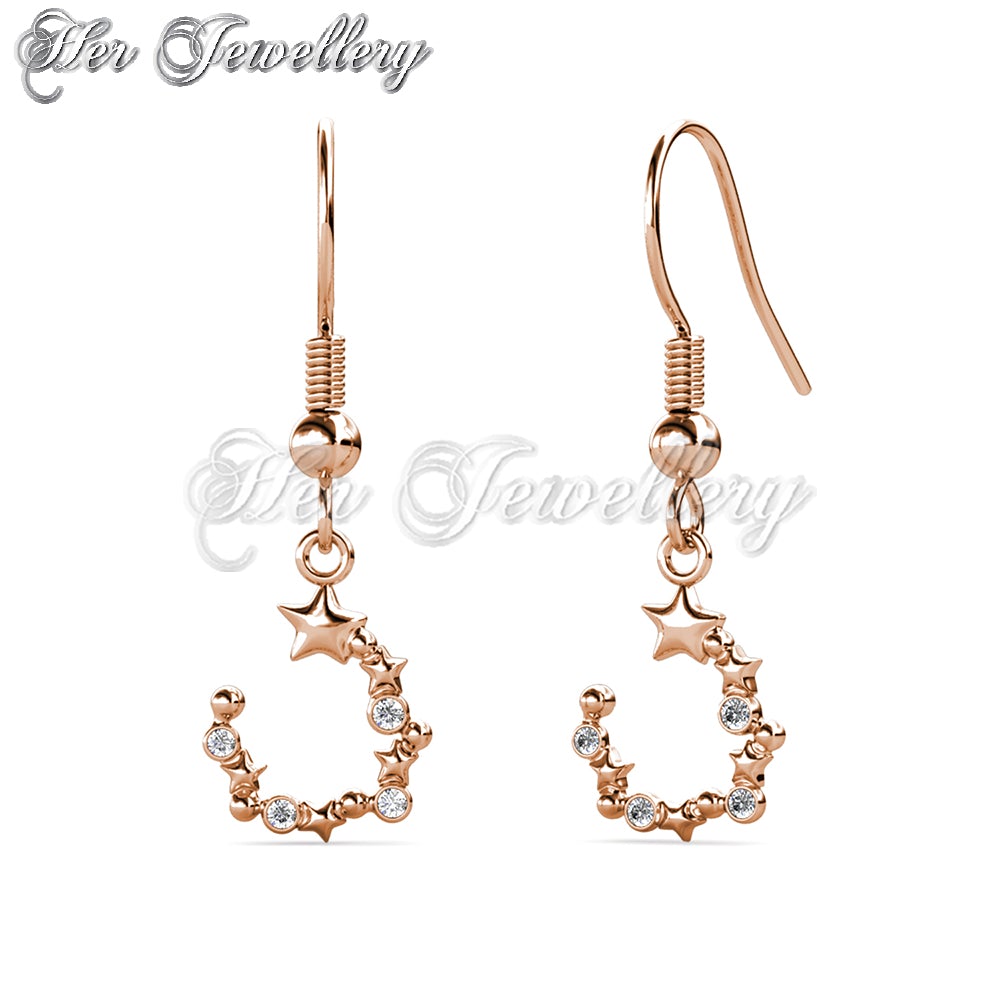 Twinkle Crescent Earrings