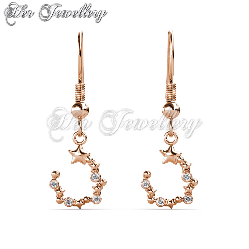 Twinkle Crescent Earrings