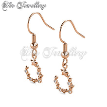Twinkle Crescent Earrings