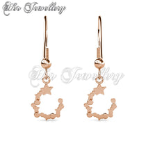Twinkle Crescent Earrings