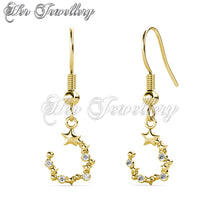 Twinkle Crescent Earrings