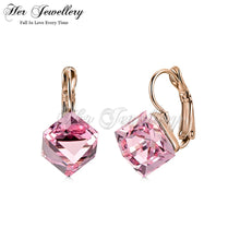 Classic Cube Hoop Earrings