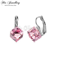 Classic Cube Hoop Earrings