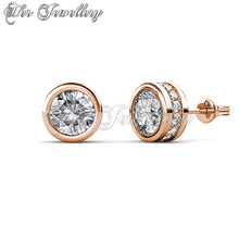 Glam Solitaire Earrings‏
